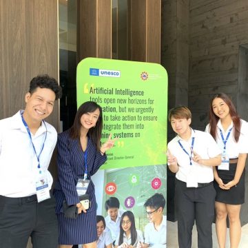 ICT Mahidol instructor and students participated in the academic conference on AI titled “Empowering Minds: A Round Table on Generative AI and Education in Asia Pacific”