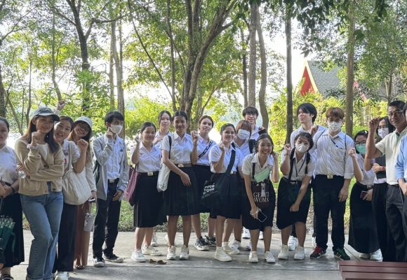 ICT Mahidol organized an activity, “Exploring Plant Species with Mobile Applications at the Sireeruckhachati Nature Learning Park, Mahidol University”