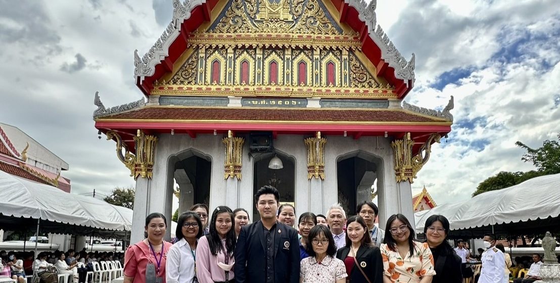 ICT Mahidol attended the “Royal Kathin Robe Offering Ceremony 2023” at Wat Nuannoradit