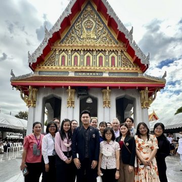 ICT Mahidol attended the “Royal Kathin Robe Offering Ceremony 2023” at Wat Nuannoradit