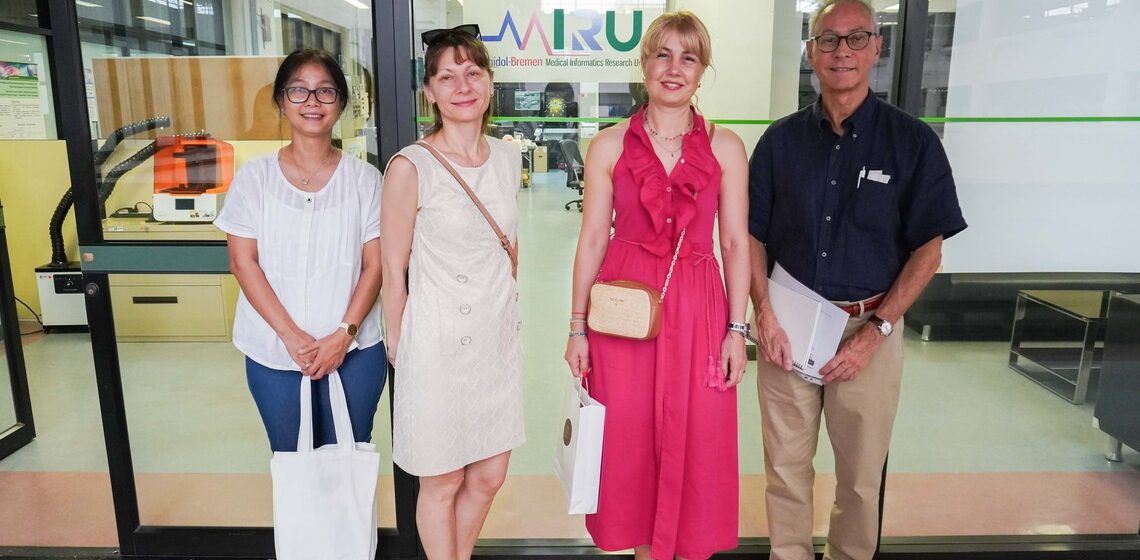 ICT Mahidol welcomed delegates from the Medical University of Plovdiv, Republic of Bulgaria