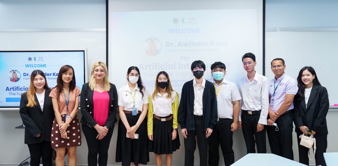 ICT Mahidol organized an academic seminar titled “Artificial Intelligence: The Future Engineered Today”