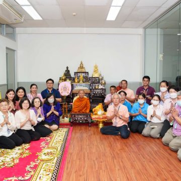 ICT Mahidol organized “Dhamma Listening on the Occasion of Asalha Puja and Buddhist Lent Day: Work Efficiently, Live Happily with Dharma Itthibath and Kihisuk”