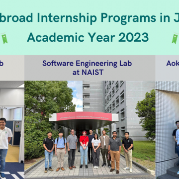 ICT Mahidol instructors visited students participating in the “Internship Program in Japan, Academic Year 2023”