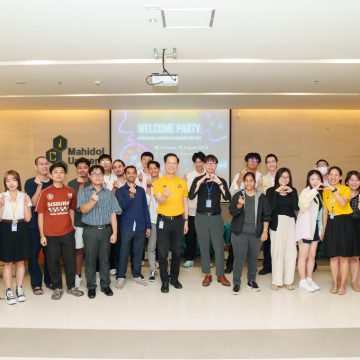 ICT Mahidol organized the “Welcome Party: International Students, Academic Year 2024”