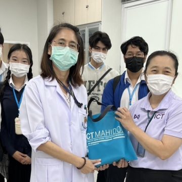 ICT Mahidol led ICT international program students to participate in a study visit to the Medical Laboratory Section, Medical Department, Medical and Health Division, EGAT