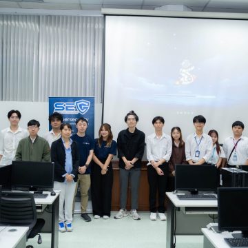 ICT Mahidol and MUEG Cybersecurity Clubs, in collaboration with guest speakers from Sec Playground Co., Ltd. and Secure D Center Co., Ltd., organized a special talk titled “CTF For Beginners,” along with a “Capture-the-Flag (CTF)” competition