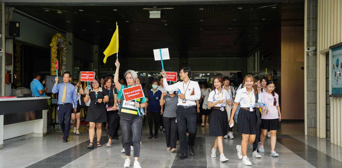 ICT Mahidol organized the “Fire Evacuation Drill 2024”