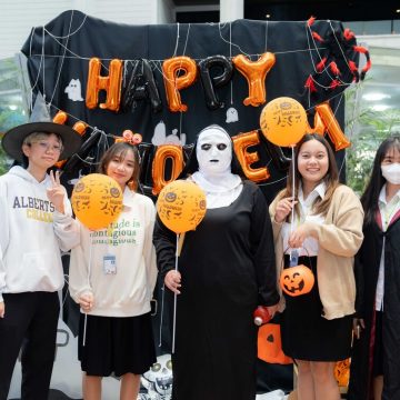 ICT Mahidol’s scholarship recipients organized the “ICTxDST Halloween 2024”