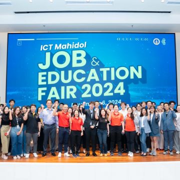 ICT Mahidol hosted the “ICT Mahidol Job & Education Fair 2024”