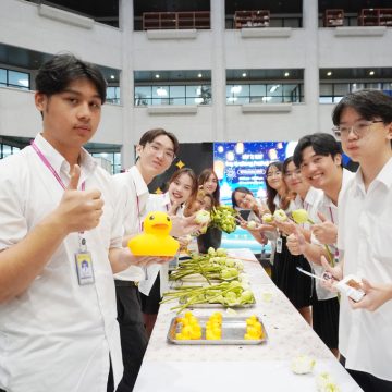 ICT Mahidol’s scholarship recipients organized the “ICTxDST Loy Krathong Festival 2024”