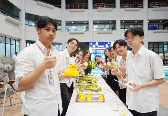 ICT Mahidol’s scholarship recipients organized the “ICTxDST Loy Krathong Festival 2024”