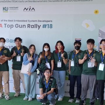 ICT Mahidol students participated in the 18th TESA Top Gun Rally 2024