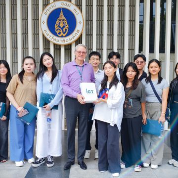 ICT Mahidol welcomed teachers and students from Paragon International School, Cambodia