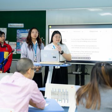 ICT Mahidol hosted “The Senior Project 2024 Proposal Presentation” for ICT International Program Students