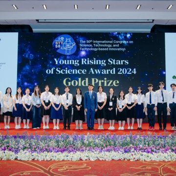 ICT Mahidol alumni received “Young Rising Stars of Science Awards for Senior Projects” at the 50th International Congress on Science, Technology and Technology – base Innovation (STT50)