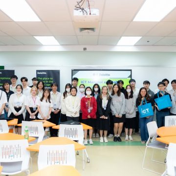 ICT Mahidol hosted a special talk: “ICT Mahidol x Deloitte: Discover Deloitte & Imagine This Workshop”