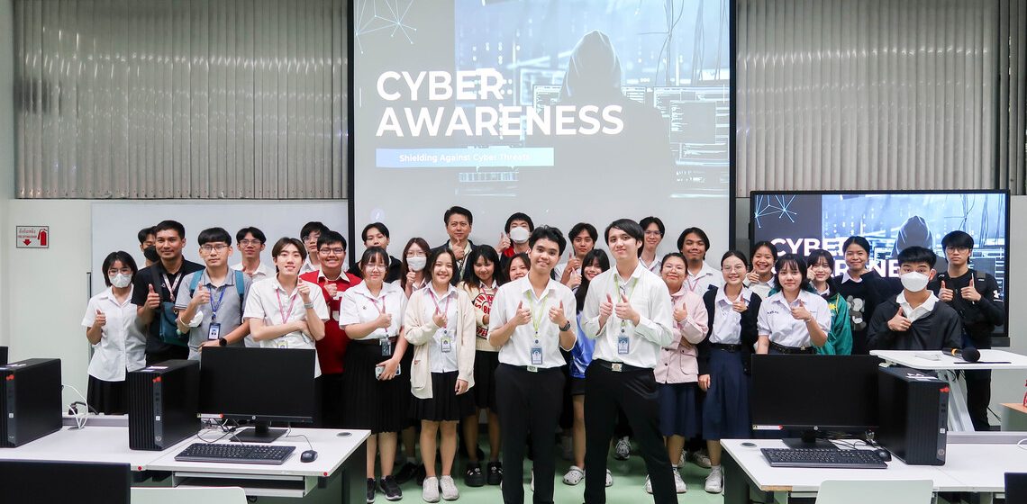 ICT Mahidol in collaboration with the Cybersecurity Club hosted a training program “MUICT – AST The Series for Sharing & Chill” on “Cyber Awareness: Protect Yourself from Hackers and Learn Ethical Hacking to Mitigate Risks”