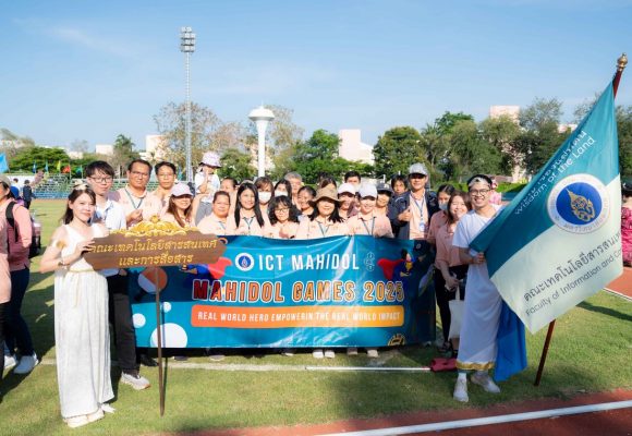 ICT Mahidol participated in the Opening and Closing Ceremonies of the “Mahidol Games 2025”